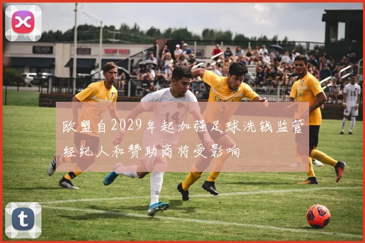 欧盟自2029年起加强足球洗钱监管经纪人和赞助商将受影响